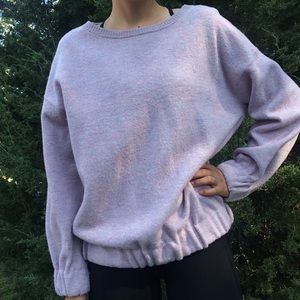 Purple J Crew sweater